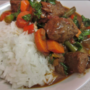Rice/Meat/fish stew
