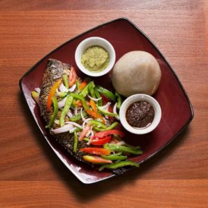 Banku & Tilapia